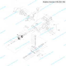 Entretoise Plastique 350 (2pcs)